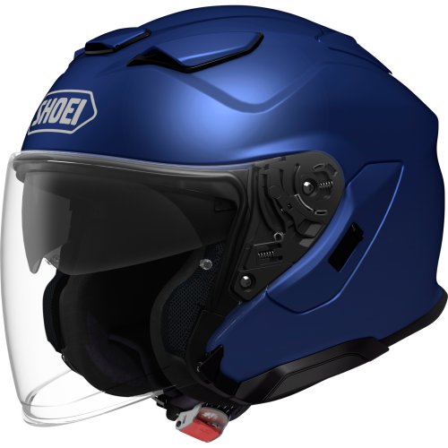 Cască Moto Open Face SHOEI J-CRUISE 3 · Albastru metalic mat 