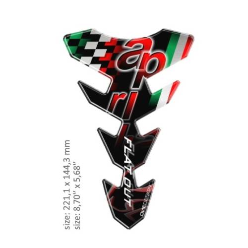 Tank pad ONEDESIGN SLIM APRILIA - CGEXS62P 