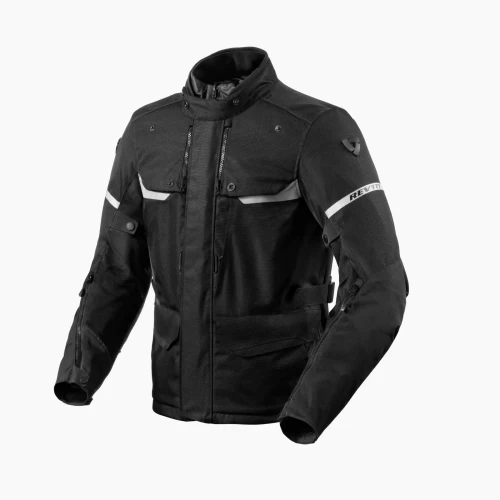 Geaca Moto Touring din Textil REV'IT! Outback 4 H2O · Negru 