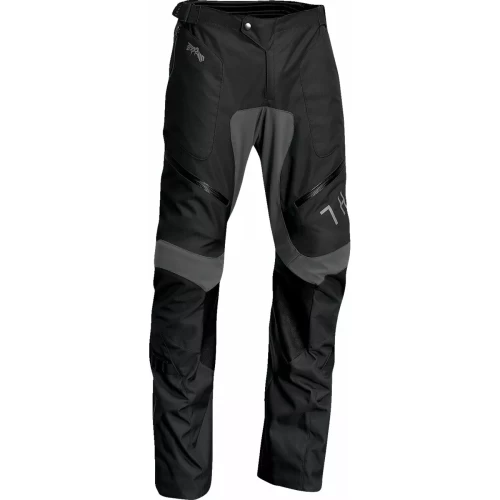 Pantaloni Enduro - Cross THOR Terrain Over-the-Boot · Negru / Gri 