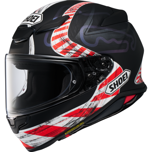 Cască Moto Integrală SHOEI NXR2 KNEE DOWN TC-5 · Negru / Roșu / Alb 