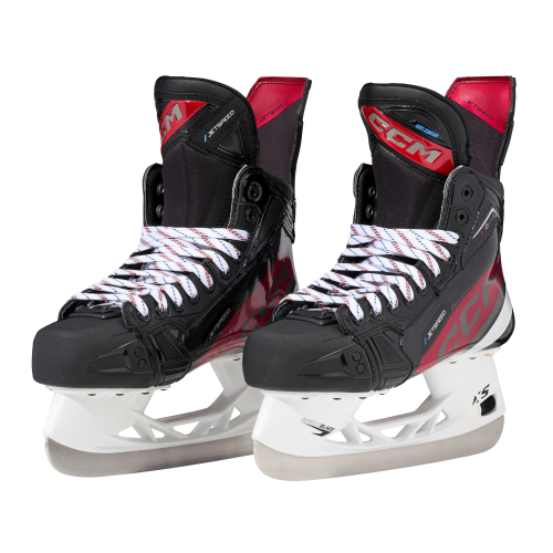 Patine Hochei Jucător, Intermediar, CCM JETSPEED FT6 Lată  · Negru / Roșu 