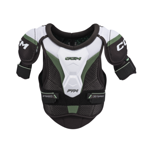 Umerar Hochei Jucător, Junior, CCM JETSPEED FTW · Negru / Alb / Verde 