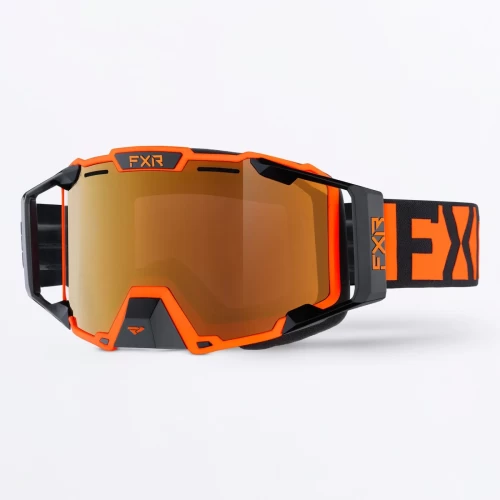 Ochelari Snowmobil FXR RACING COMBAT · Portocaliu / Negru 