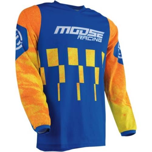 Tricou Enduro - Cross MOOSE RACING QUALIFIER · Portocaliu / Albastru 