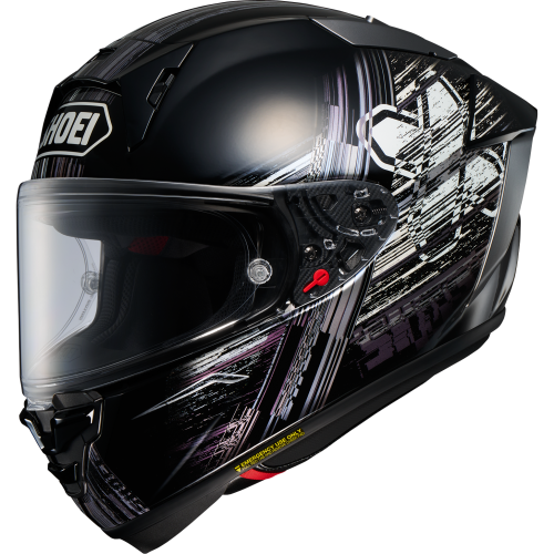 Cască Moto Integrală SHOEI X-SPR PRO Crosslogo TC-5 · Negru / Alb 