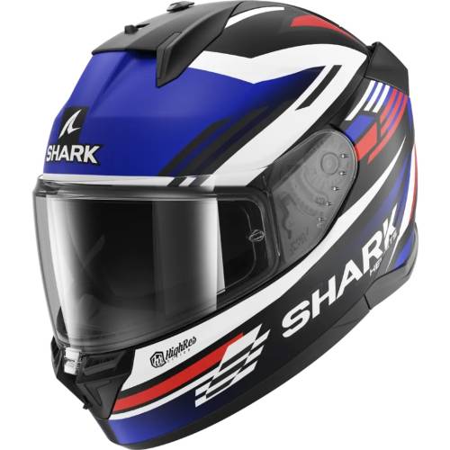 Cască Moto Integrală SHARK D-SKWAL 3 FIRSTLAP Mat · Negru / Albastru / Roșu 