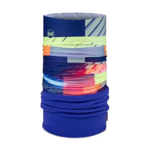 Bandană Tubulară Multifunctională BUFF ORIGINAL POLAR ROTXE ULTRAMARINE · Albastru / Portocaliu / Verde 