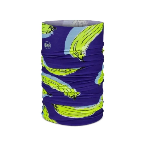 Bandană Tubulară Multifunctională BUFF ORIGINAL ECOSTRETCH LITH ULTRAMARINE · Albastru / Galben 