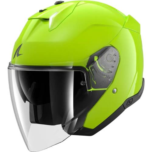 Cască Moto Open Face SHARK SKWAL I3 JET · Verde-Fluo 