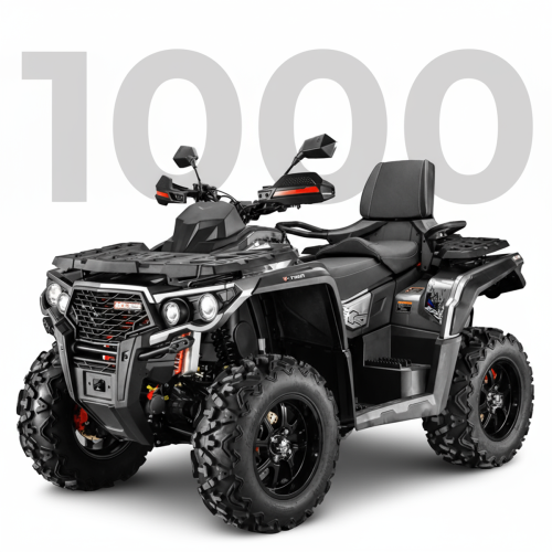 ATV AODES PATHCROSS 1000L, 976cc, 84 CP, 62 kW, 2WD/4WD, T3b · Gri 