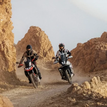 Geacă Moto Touring din Textil REVIT TORNADO 4 H2O · Maro / Negru  - 4