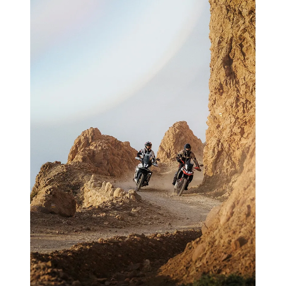 Geacă Moto Touring de Damă REVIT TORNADO 4 H2O · Gri / Negru / Roșu  - 6