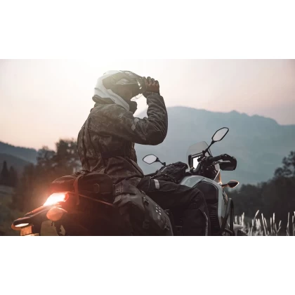 Geacă Moto Touring din Textil REVIT SAND 4 H2O · Maro / Gri  - 5