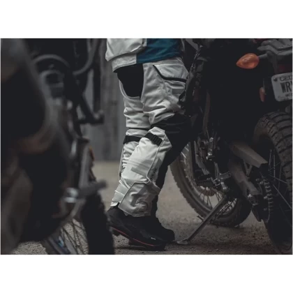 Pantaloni Moto din Textil REVIT SAND 4 H2O · Maro / Negru  - 3