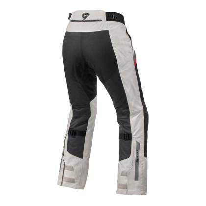 Pantaloni Moto Damă din Textil REVIT TORNADO 4 H2O LADIES · Gri / Negru  - 1