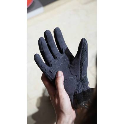 Mănuși Moto de Vară din Piele & Textil REVIT VOLCANO · Negru  - 5