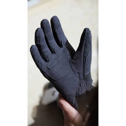 Mănuși Moto de Vară din Piele & Textil REVIT VOLCANO · Negru  - 4