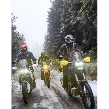 Geacă Moto din Textil REVIT OFFTRACK 2 H2O · Gri / Negru  - 5