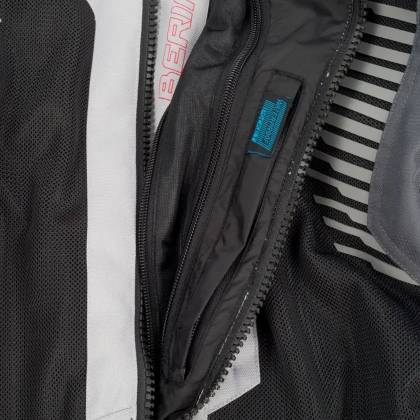 Geacă Moto de Vară din Textil BERING BAKUNDU · Gri / Negru / Albastru  - 5