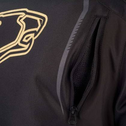 Geacă Moto Damă din Textil BERING LADY SWEEK · Negru / Roz  - 4