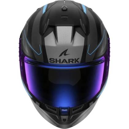 Cască Moto Integrală SHARK D-SKWAL 3 SIZLER · Negru / Gri / Albastru  - 2