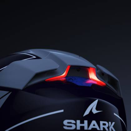 Cască Moto Integrală SHARK SKWAL i3 HELLCAT cu Lumini de Frână · Negru / Albastru  - 15
