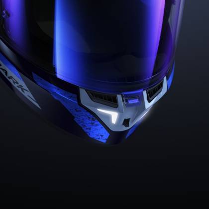 Cască Moto Integrală SHARK SKWAL i3 HELLCAT cu Lumini de Frână · Negru / Gri / Alb  - 14