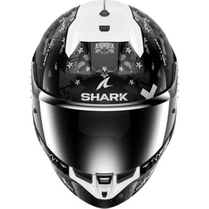 Cască Moto Integrală SHARK SKWAL i3 HELLCAT cu Lumini de Frână · Negru / Gri / Alb  - 2