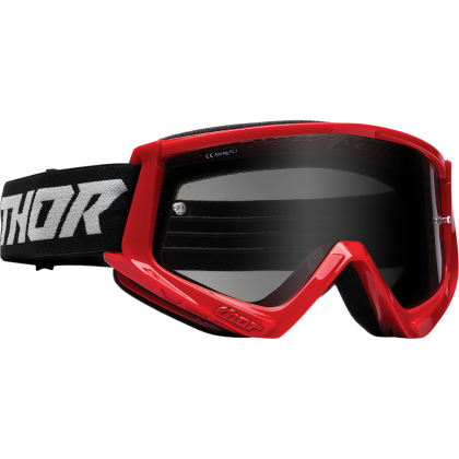 Ochelari Enduro - Cross THOR COMBAT RACER SAND · Roșu / Gri  - 0