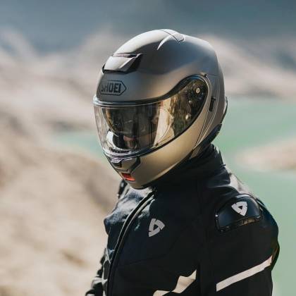 Cască Moto Flip-Up SHOEI NEOTEC 3 ANTHEM TC-5 · Negru / Gri  - 9