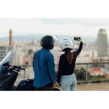 Cască Moto Open Face SHOEI J-CRUISE 3 · Negru  - 10