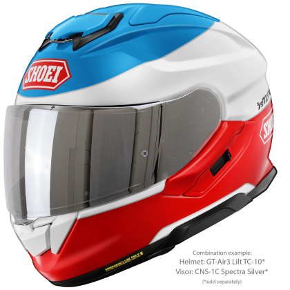 Vizieră cu Efect de Oglindă SHOEI CNS-1C pentru Casca Moto GT-Air 3 · Argintiu  - 14