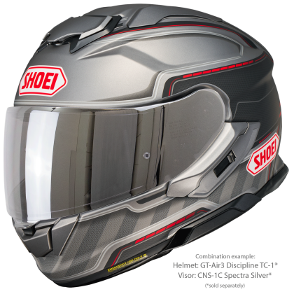 Vizieră cu Efect de Oglindă SHOEI CNS-1C pentru Casca Moto GT-Air 3 · Argintiu  - 8