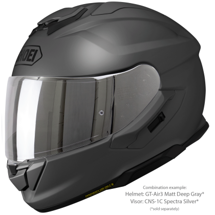 Vizieră cu Efect de Oglindă SHOEI CNS-1C pentru Casca Moto GT-Air 3 · Argintiu  - 7