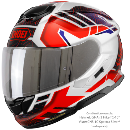 Vizieră cu Efect de Oglindă SHOEI CNS-1C pentru Casca Moto GT-Air 3 · Argintiu  - 12