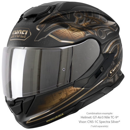 Vizieră cu Efect de Oglindă SHOEI CNS-1C pentru Casca Moto GT-Air 3 · Argintiu  - 6