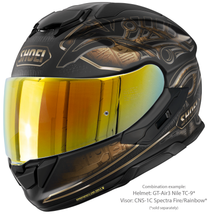 Vizieră cu Efect de Oglindă SHOEI CNS-1C pentru Casca Moto GT-Air 3 · Portocaliu  - 6