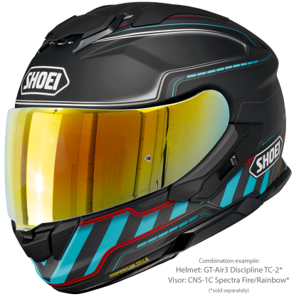 Vizieră cu Efect de Oglindă SHOEI CNS-1C pentru Casca Moto GT-Air 3 · Portocaliu  - 8