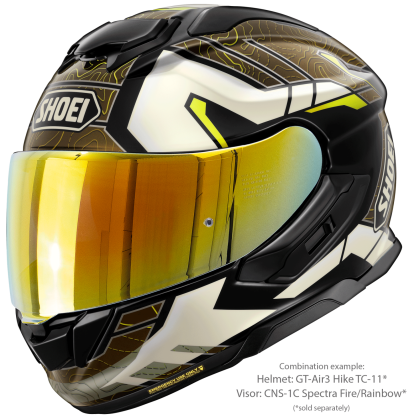 Vizieră cu Efect de Oglindă SHOEI CNS-1C pentru Casca Moto GT-Air 3 · Portocaliu  - 12