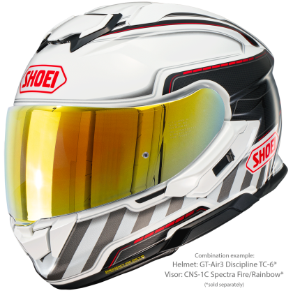 Vizieră cu Efect de Oglindă SHOEI CNS-1C pentru Casca Moto GT-Air 3 · Portocaliu  - 9