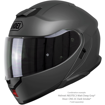 Vizieră Fumurie SHOEI CNS-3C pentru Casca Moto Neotec 3 · Gri Închis  - 13