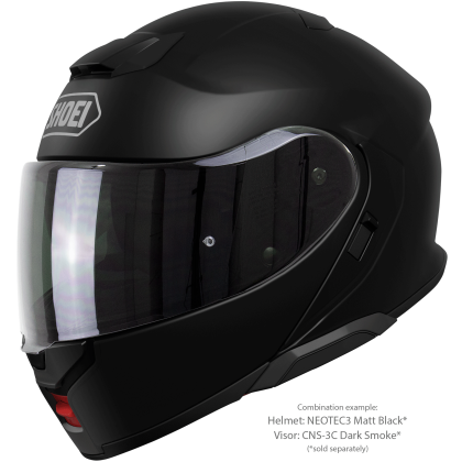 Vizieră Fumurie SHOEI CNS-3C pentru Casca Moto Neotec 3 · Gri Închis  - 12