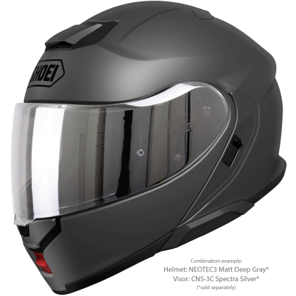 Vizieră cu Efect de Oglindă SHOEI CNS-3C pentru Casca Moto Neotec 3 · Argintiu  - 13