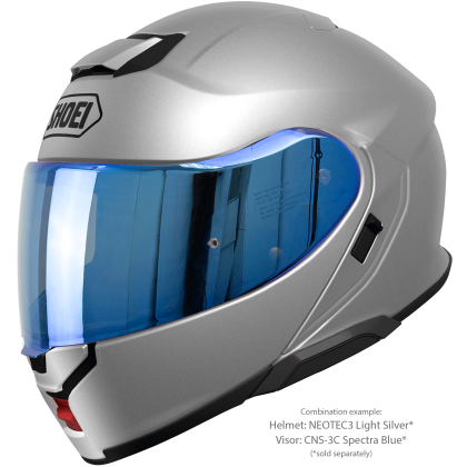 Vizieră cu Efect de Oglindă SHOEI CNS-3C pentru Casca Moto Neotec 3 · Albastru  - 15