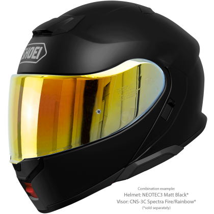 Vizieră cu Efect de Oglindă SHOEI CNS-3C pentru Casca Moto Neotec 3 · Portocaliu  - 12