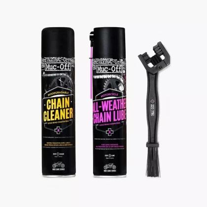 Kit de curățare lanț moto MUC-OFF CHAIN CARE KIT  - 0