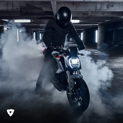 Geacă Moto de Damă din Textil REVIT AFTERBURN H2O LADIES · Negru  - 6