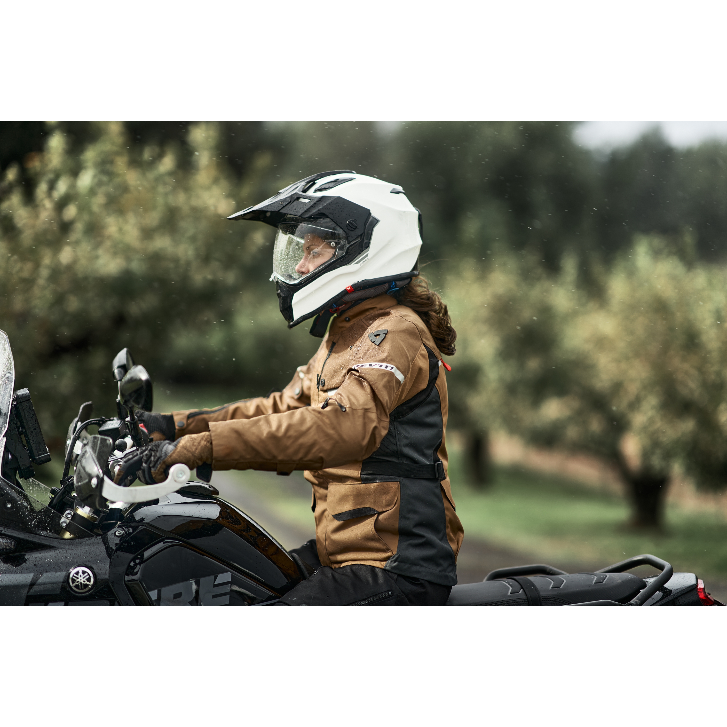 Geaca Moto Touring din Textil REVIT Outback 4 H2O · Negru  - 11