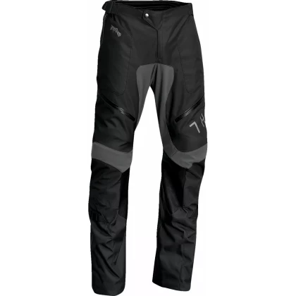 Pantaloni Enduro - Cross THOR Terrain Over-the-Boot · Negru / Gri  - 0